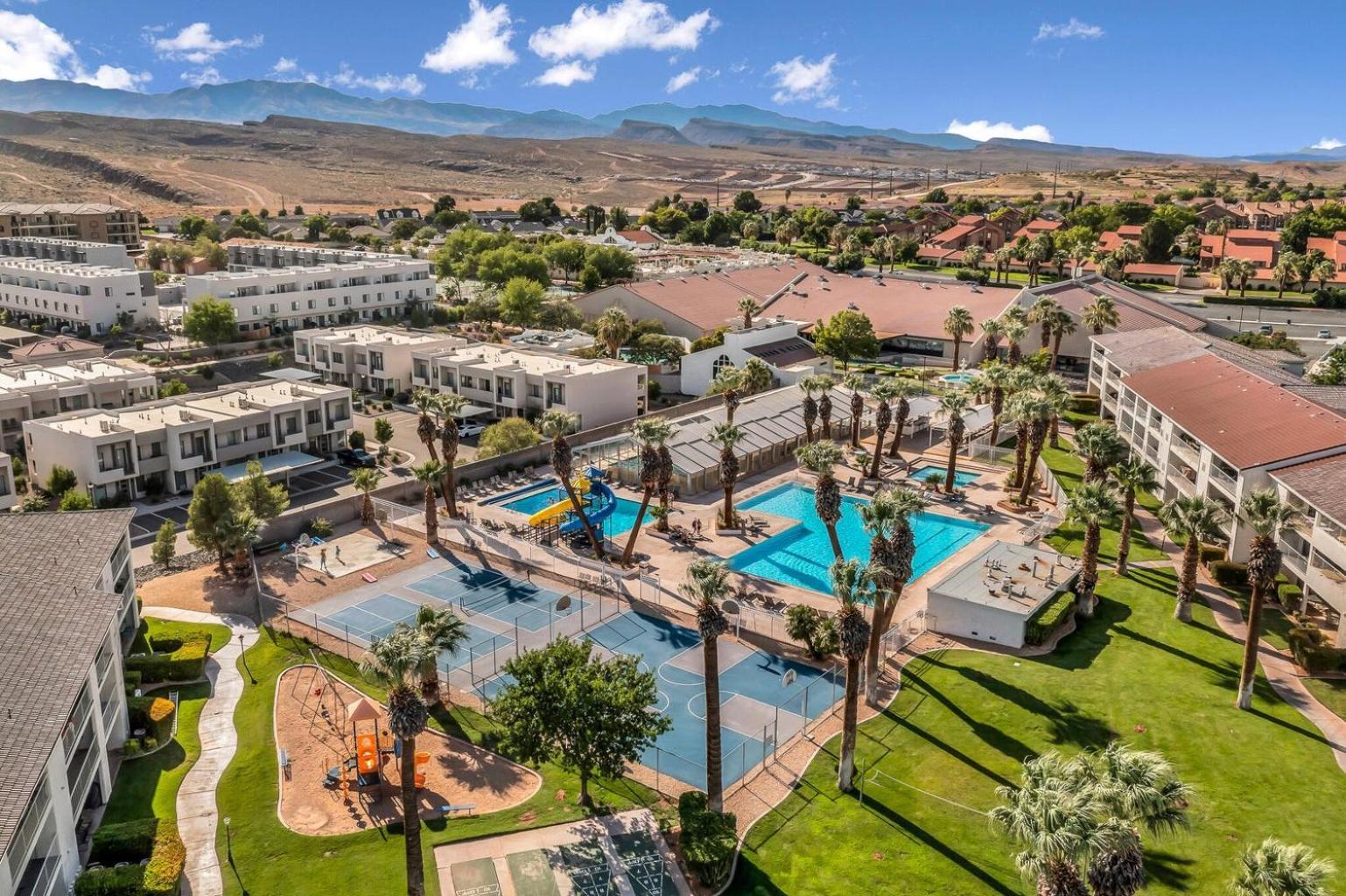 Modern Resort Condo - Pools, Courts & Scenic Views St. George Exteriér fotografie